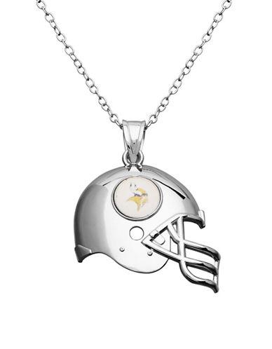 Dolan Bullock Nfl Minnesota Vikings Sterling Silver Helmet Pendant Necklace