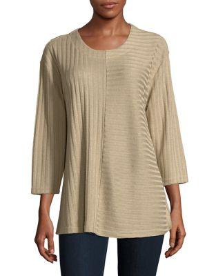 Context Ribbed Roundneck Sweater