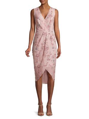Cooper St Pleated Floral Dress