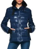 S13 Mercer Faux Fur Quilted Puffer Jacket