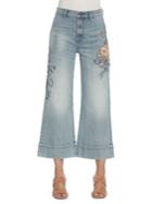 Driftwood Charlee Florence Wide-leg Cropped Jeans