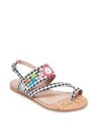Betsey Johnson Ansley Embroidered Sandals