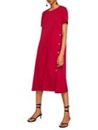 Mango Short-sleeve Shift Dress