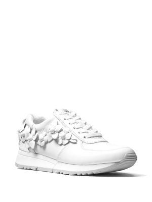 Michael Michael Kors Allie Floral Trainer Leather Sneakers