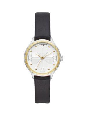 Kate Spade New York Rosebank Stainless Steel & Leather-strap Watch