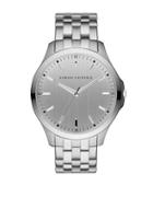 Armani Exchange Diamond-accented Stainless Steel Bracelet Watch, Ax2170