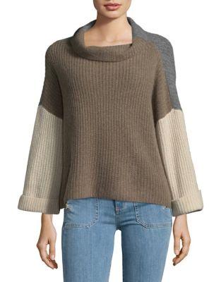 Lord & Taylor Funnelneck Cashmere Sweater