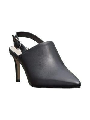 Tahari Pierrette Leather Slingback Pumps