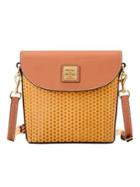 Dooney & Bourke Beacon Woven Textured Leather Binocular Bag