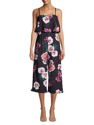 Quiz Classic Floral Jumpsuit