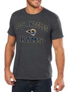 Majestic Los Angeles Rams Nfl Heart And Soul Iii Cotton Tee
