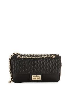 Karl Lagerfeld Paris Agyness Quilted Shoulder Bag