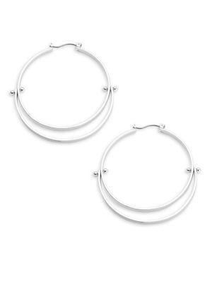 Bcbgeneration Xl Hoops Double Layered Hoop Earrings