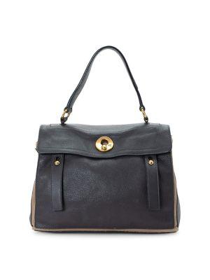 Yves Saint Laurent Muse Two Leather Handbag
