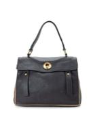 Yves Saint Laurent Muse Two Leather Handbag