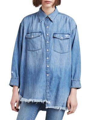 Levi's Premium Naza Oversized Cotton Shirt