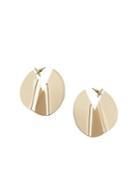 Mango Geometric Hoop Earrings