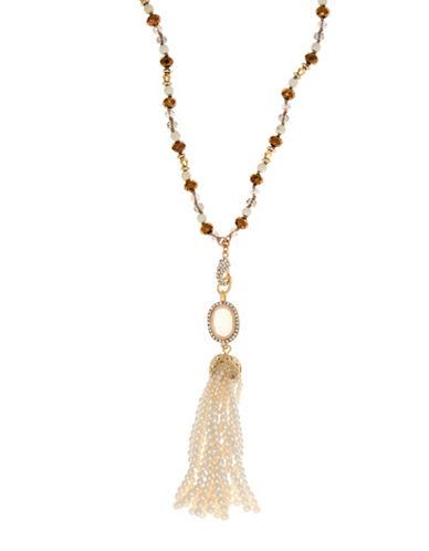 Lonna & Lilly Removable Tassel Pendant Necklace
