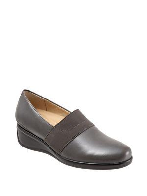 Trotters Marley Leather Wedge Loafers