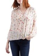 Lucky Brand Floral-print Woven Top
