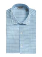 Kenneth Cole Reaction Slim Fit Checked Dress Shirt