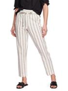 1.state Relaxed Cabana Stripe Drawstring Pants