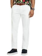 Brooks Brothers Red Fleece Twill Stretch Garment-dyed Chino Pants