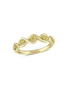 Sonatina 14k Yellow Gold And Yellow Sapphire Stackable Infinity Ring