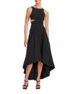 Aidan By Aidan Mattox Hi-lo Cutout Dress