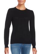 Lord & Taylor Petite Cashmere Pullover Sweater