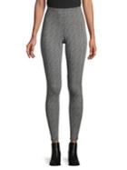 Premise Herringbone High-waist Pull-on Pants