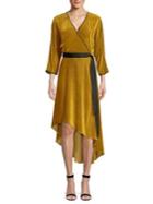 Diane Von Furstenberg Eloise Stretch Silk Wrap Dress