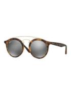 Ray-ban Rb4256 46 Mm Gatsby Gradient Round Sunglasses