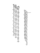 Givenchy Swarovski And Stellux Crystal Fringe Drop Earrings