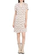 Calvin Klein Jeans Floral Button-front Dress