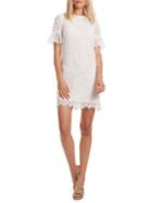 Trina Turk Bell-sleeve Lace Dress