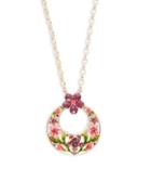 Kate Spade New York Necklace With Floral Pendant