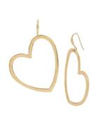 Robert Lee Morris Collection Hearts Open Gypsy Earrings