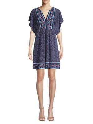 Michael Michael Kors Petite Mosaic Shift Dress