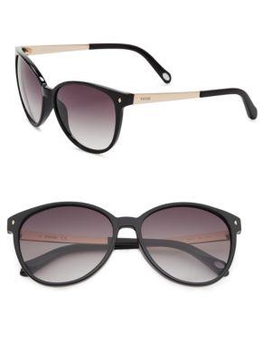 Fossil 56mm Cat Eye Sunglasses