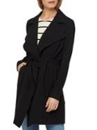 Vero Moda Woven Three-quarter Belted Jacket