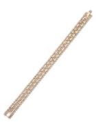 Anne Klein Goldtone Crystal Chain Bracelet