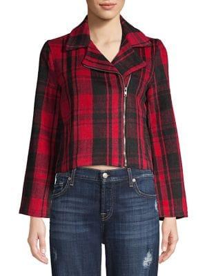 Bb Dakota Out Of The Woods Plaid Jacket