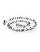 Lord & Taylor Diamond And Sterling Silver Tennis Bracelet, 0.52 Tcw
