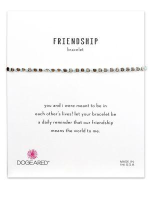 Dogeared Handmade Beaded Friendship Bracelet