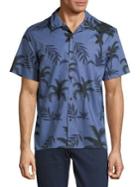 Lucky Brand Tropical-print Button-down Shirt