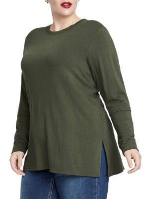 Rachel Rachel Roy Plus Imogen Long-sleeve Top