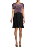 Dorothy Perkins Striped A-line T-shirt Dress