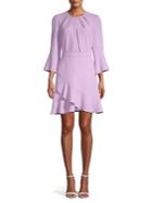 Diane Von Furstenberg Ruffled Fit-&-flare Dress