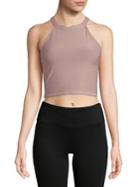 Calvin Klein Performance Halter Cropped Top